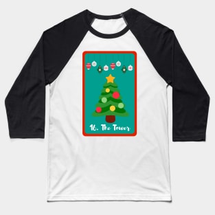 Christmas Tarot Baseball T-Shirt